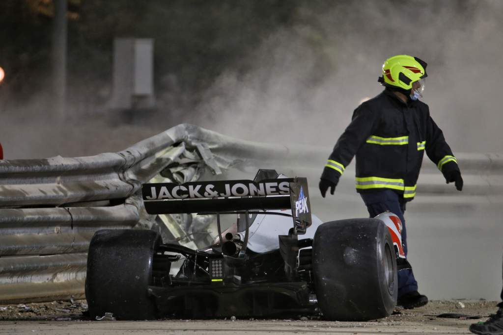 Grosjean set to be released from hospital on Tuesday