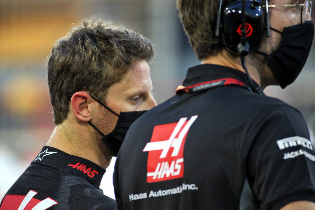 Romain Grosjean, Haas, Bahrain GP