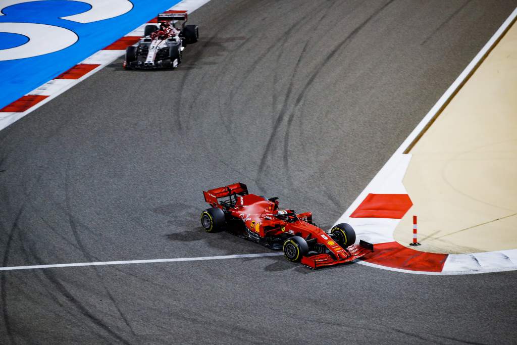 Sebastian Vettel Ferrari Bahrain Grand Prix 2020