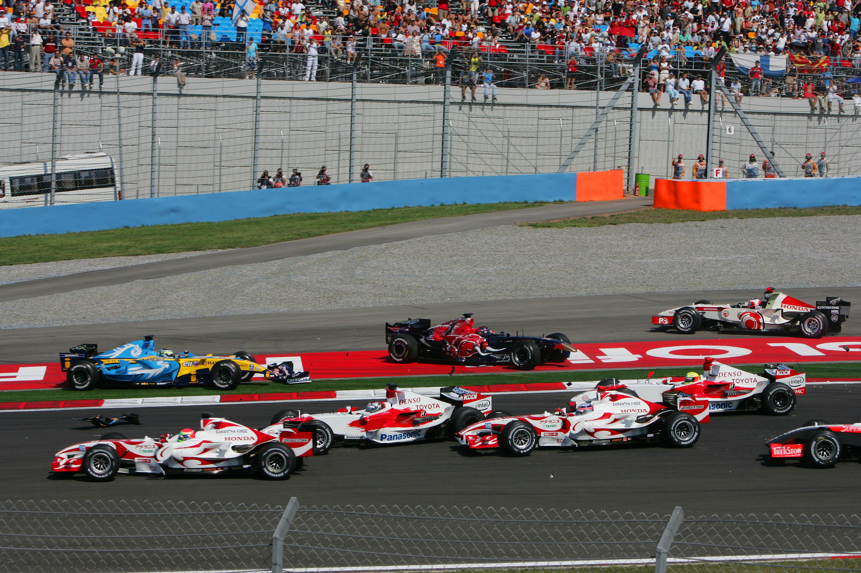 Turkish Grand Prix crash 2006