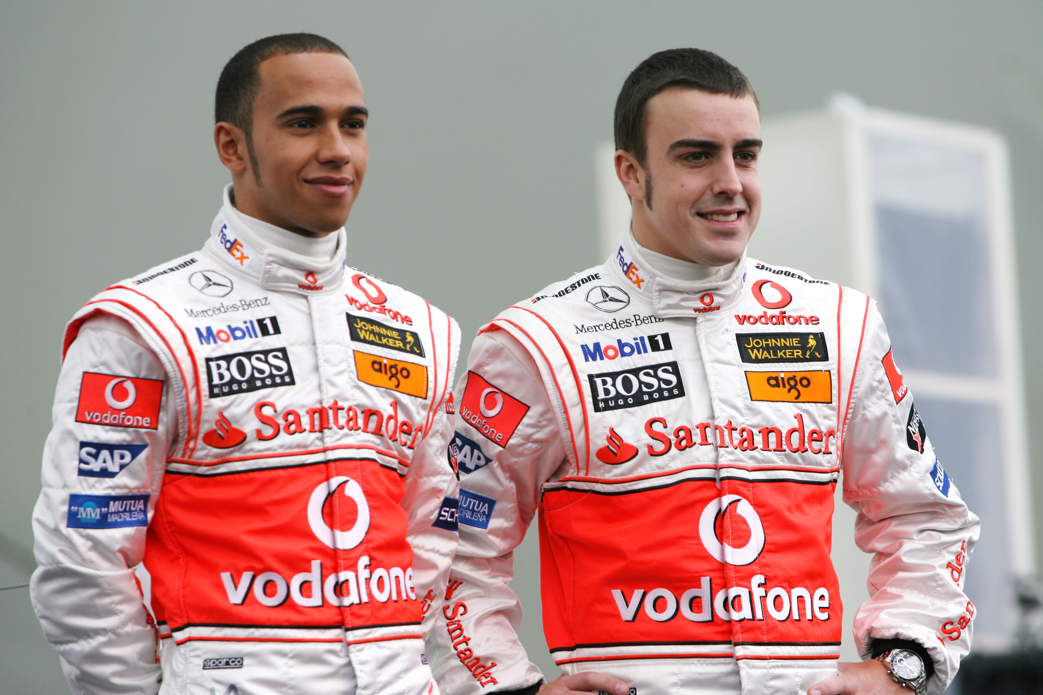 Lewis Hamilton Fernando Alonso 2007