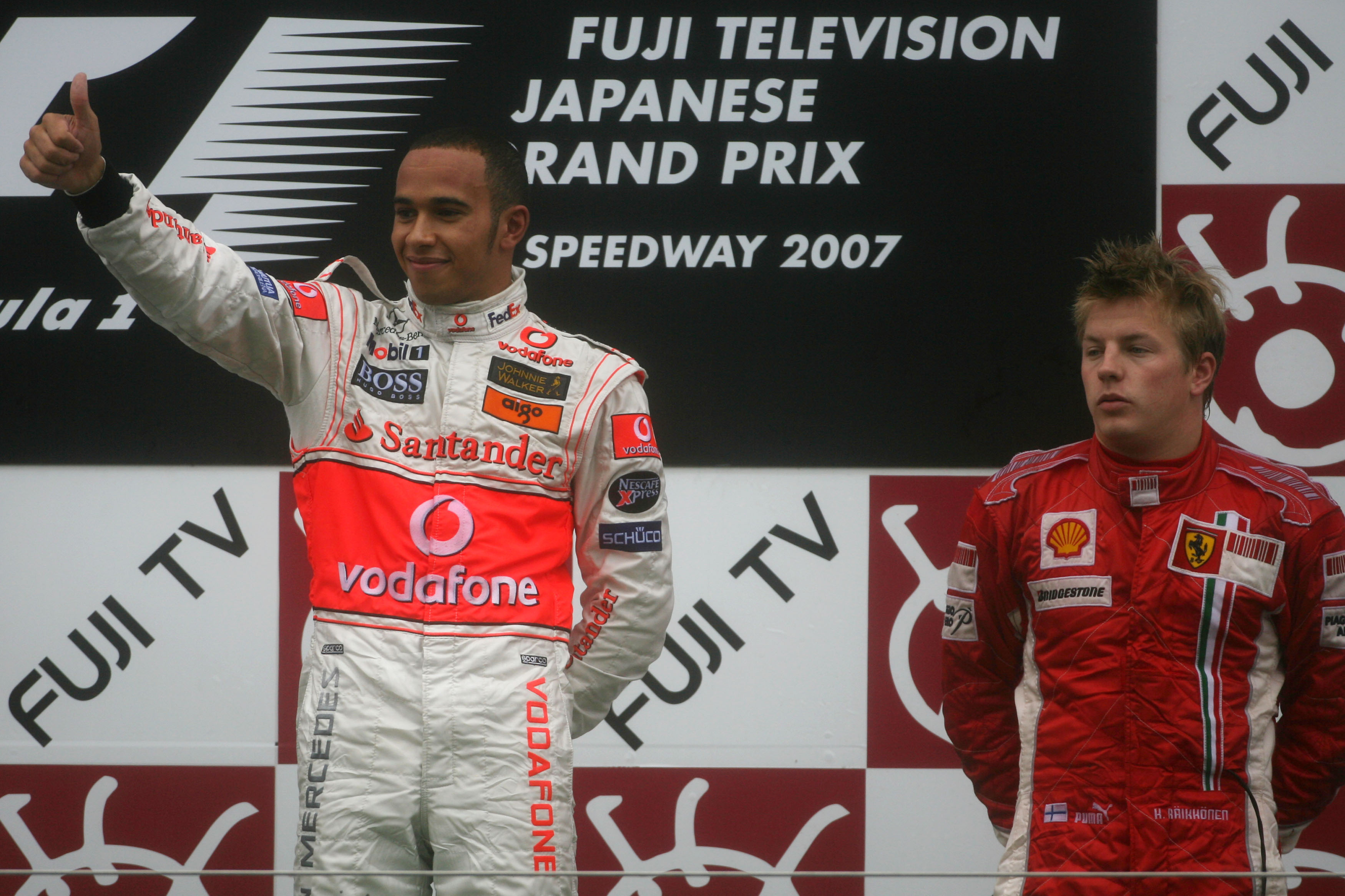 Lewis Hamilton wins Fuji 2007