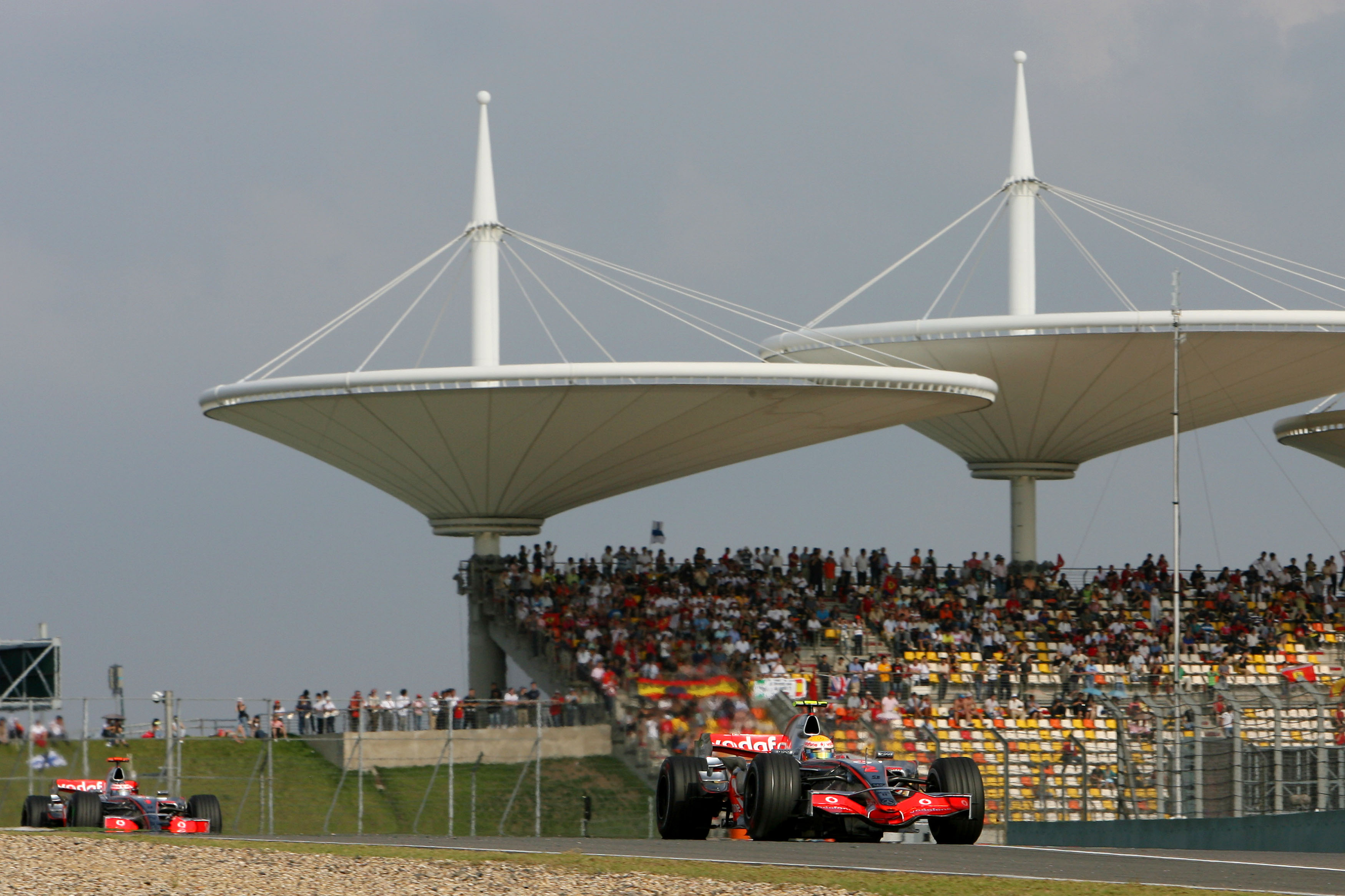 Lewis Hamilton McLaren Chinese Grand Prix 2007 Shanghai