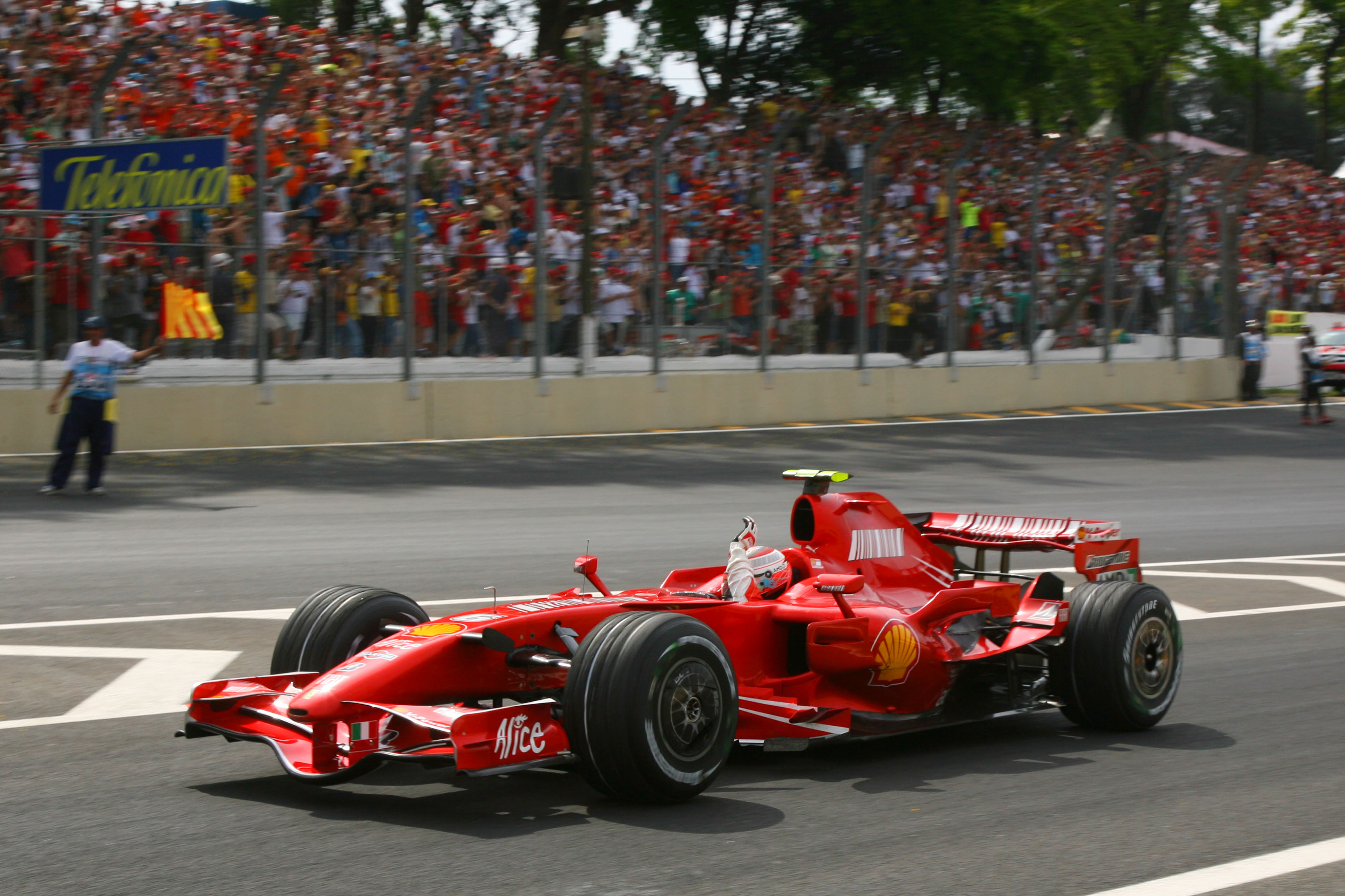 Formula 1 Grand Prix, Brazil, Sunday Podium