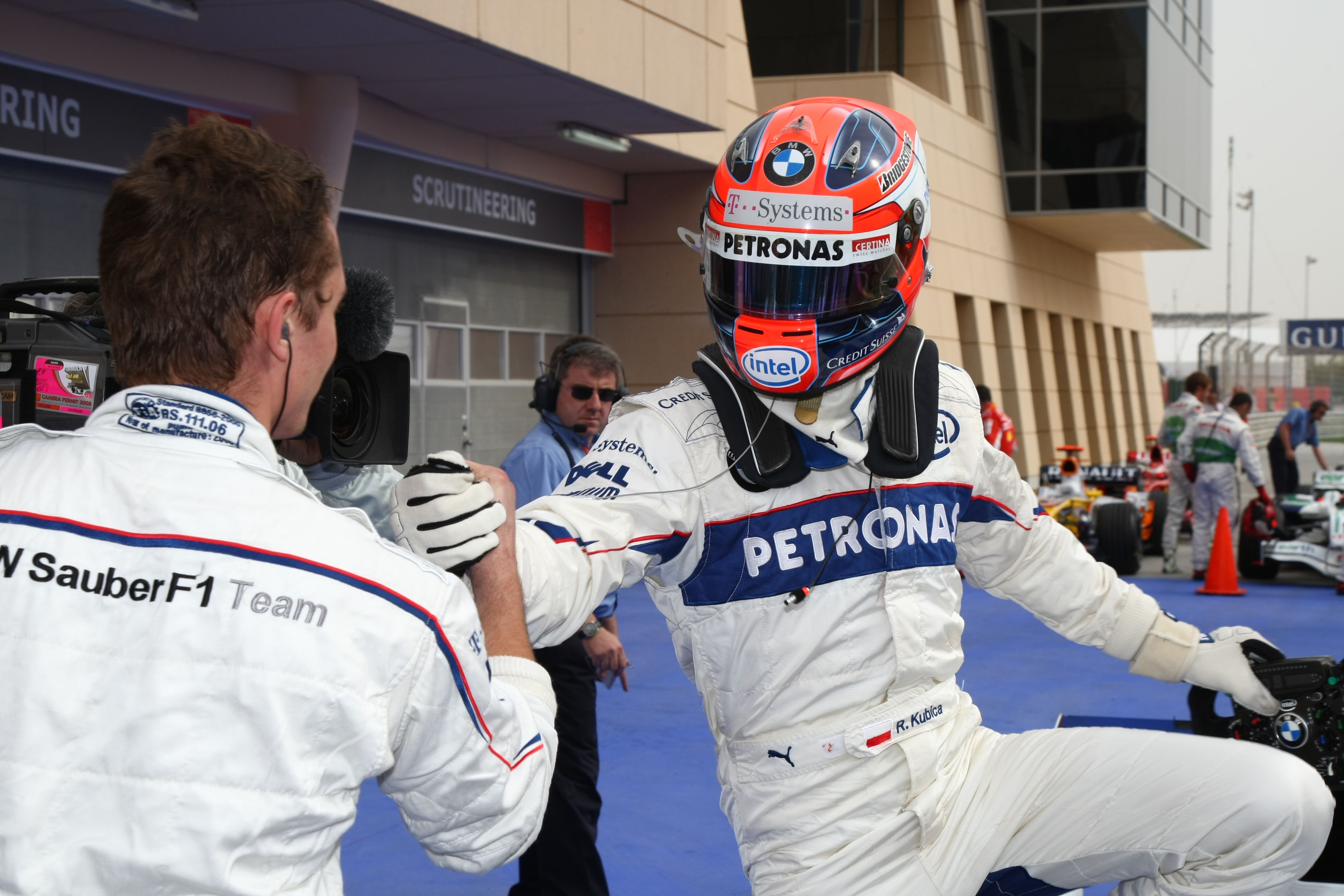 Robert Kubica, BMW Sauber, Bahrain 2008, F1