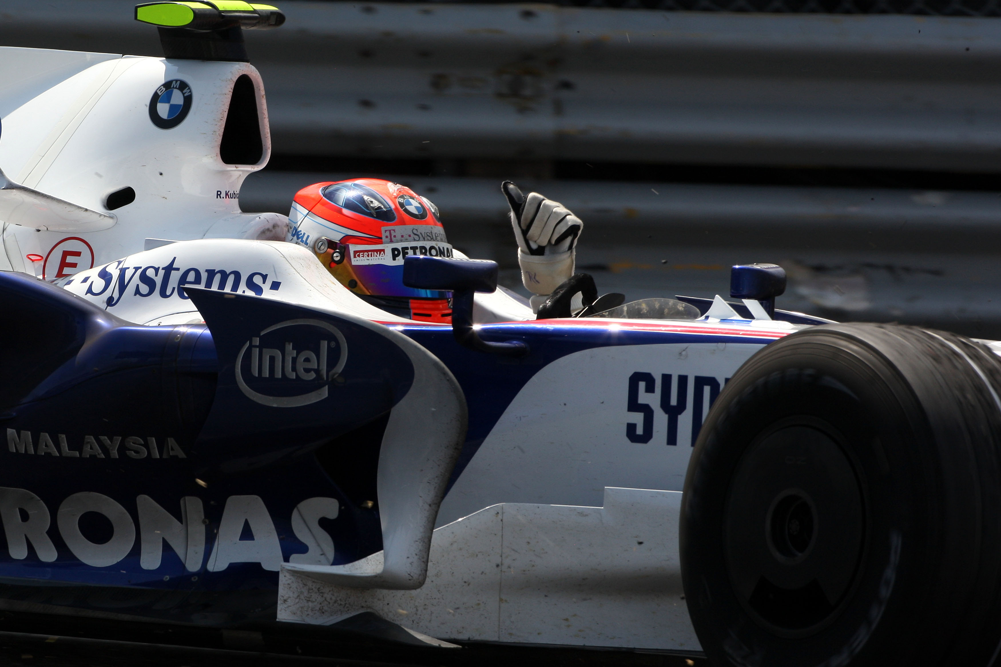 Robert Kubica, 2008 Canadian GP winner, BMW Sauber, F1