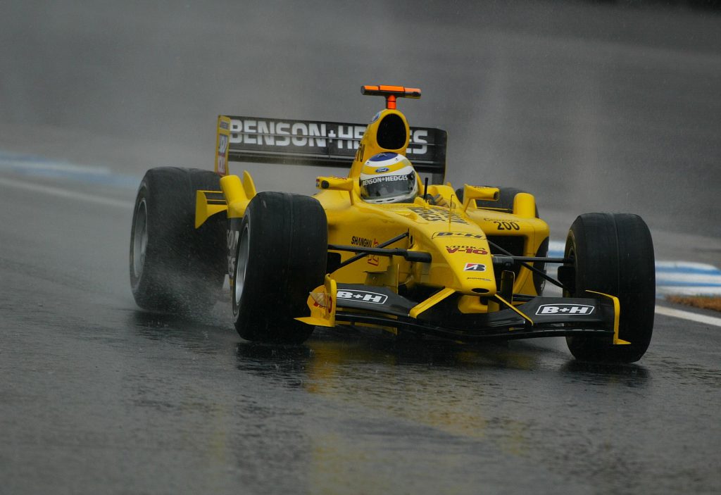 Giancarlo Fisichella Jordan Brazilian Grand Prix 2003 Interlagos