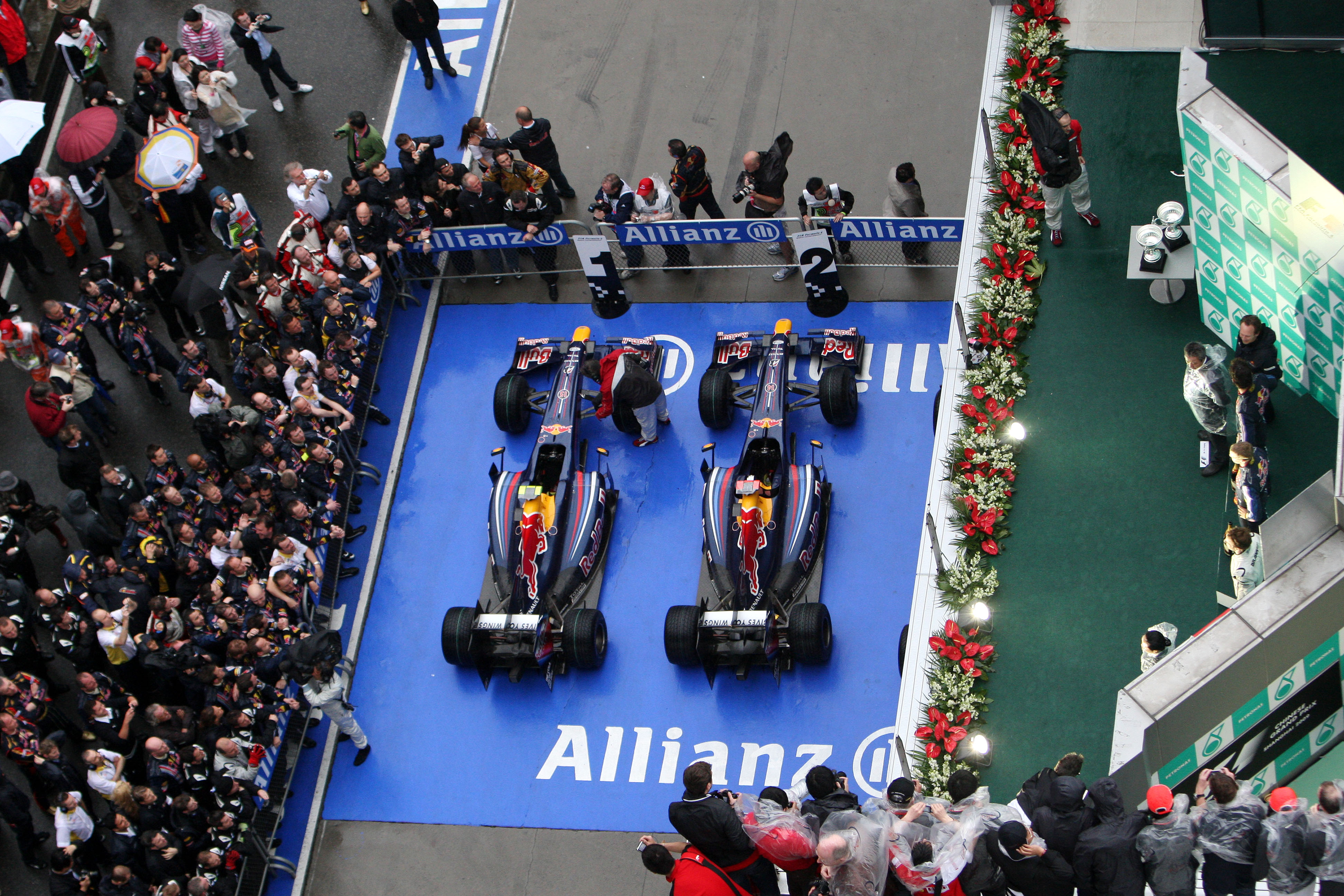 Formula 1 Grand Prix, China, Sunday Podium