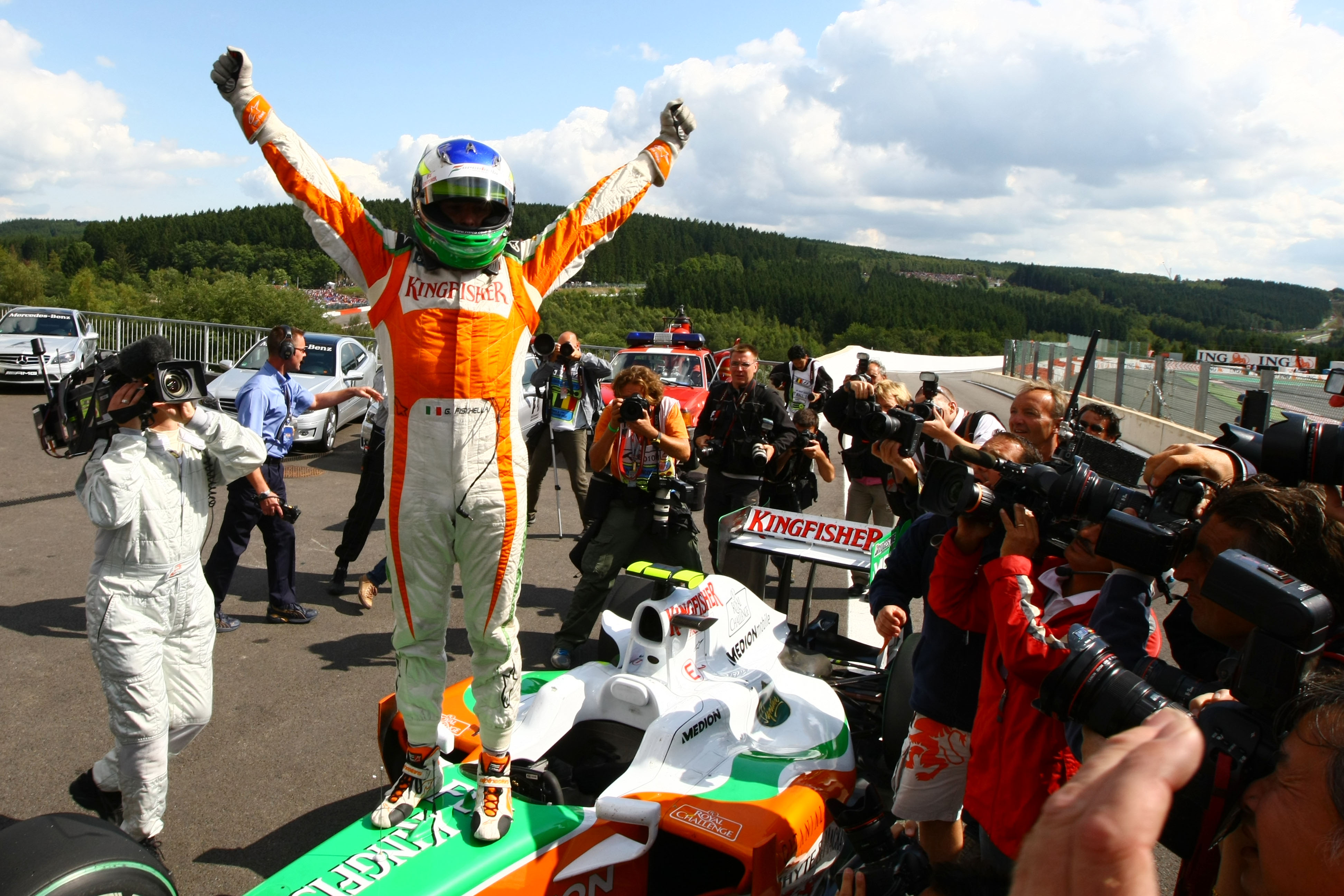 Formula 1 Grand Prix, Belgium, Saturday Qualifying