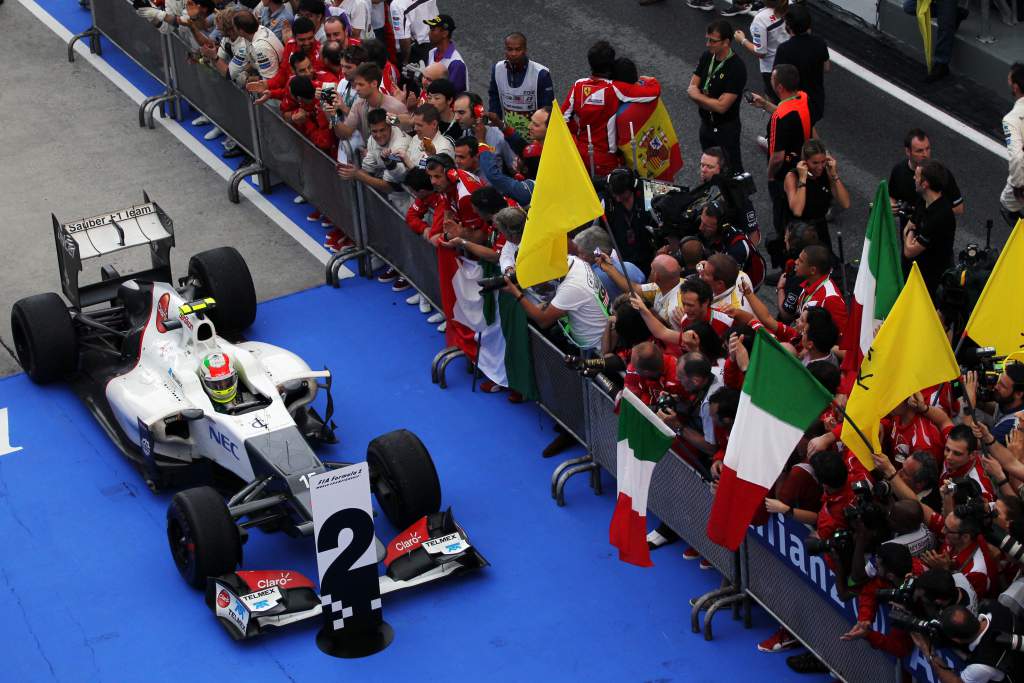 Motor Racing Formula One World Championship Malaysian Grand Prix, Sunday Podium Sepang, Malaysia