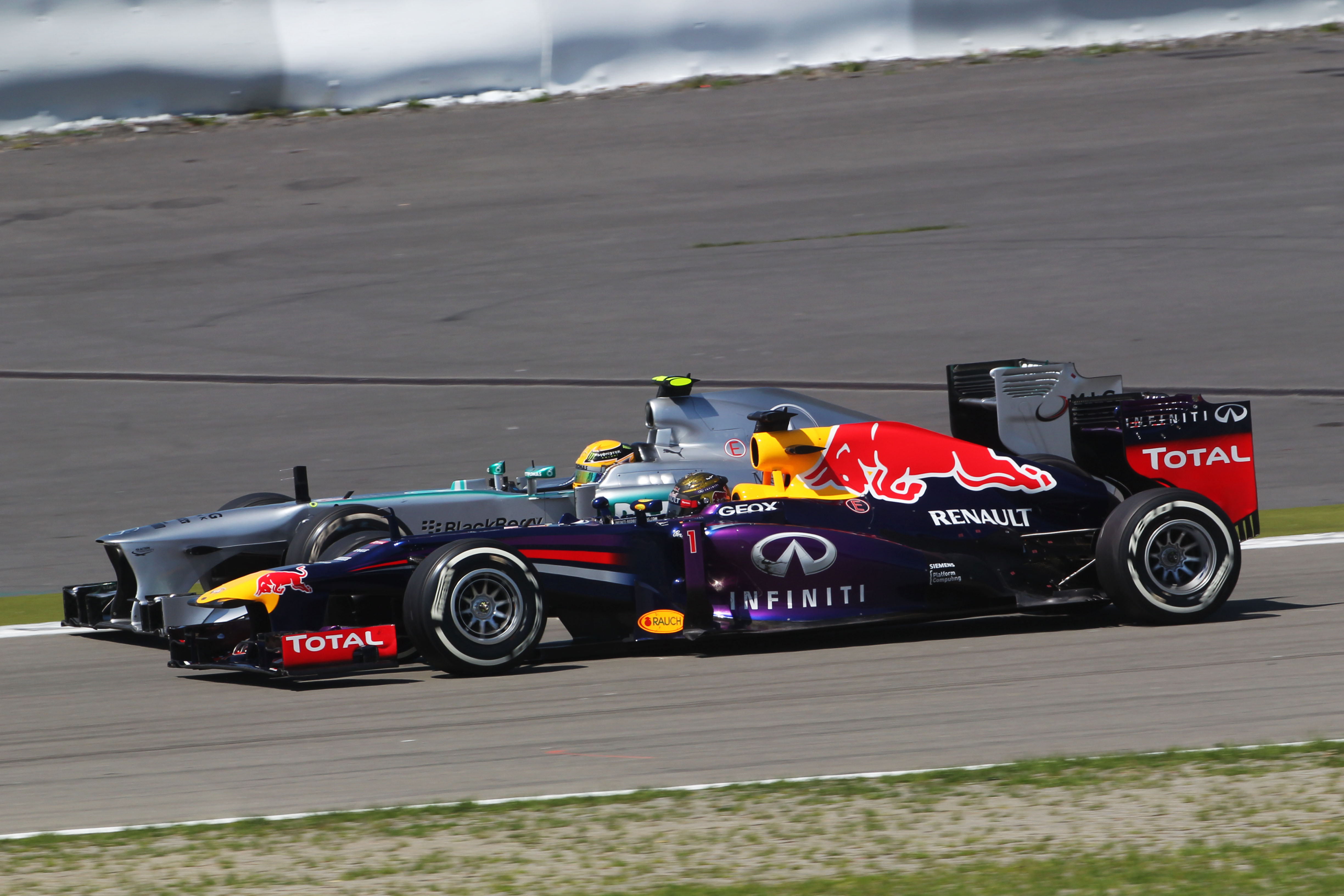 Red Bull Mercedes 2013