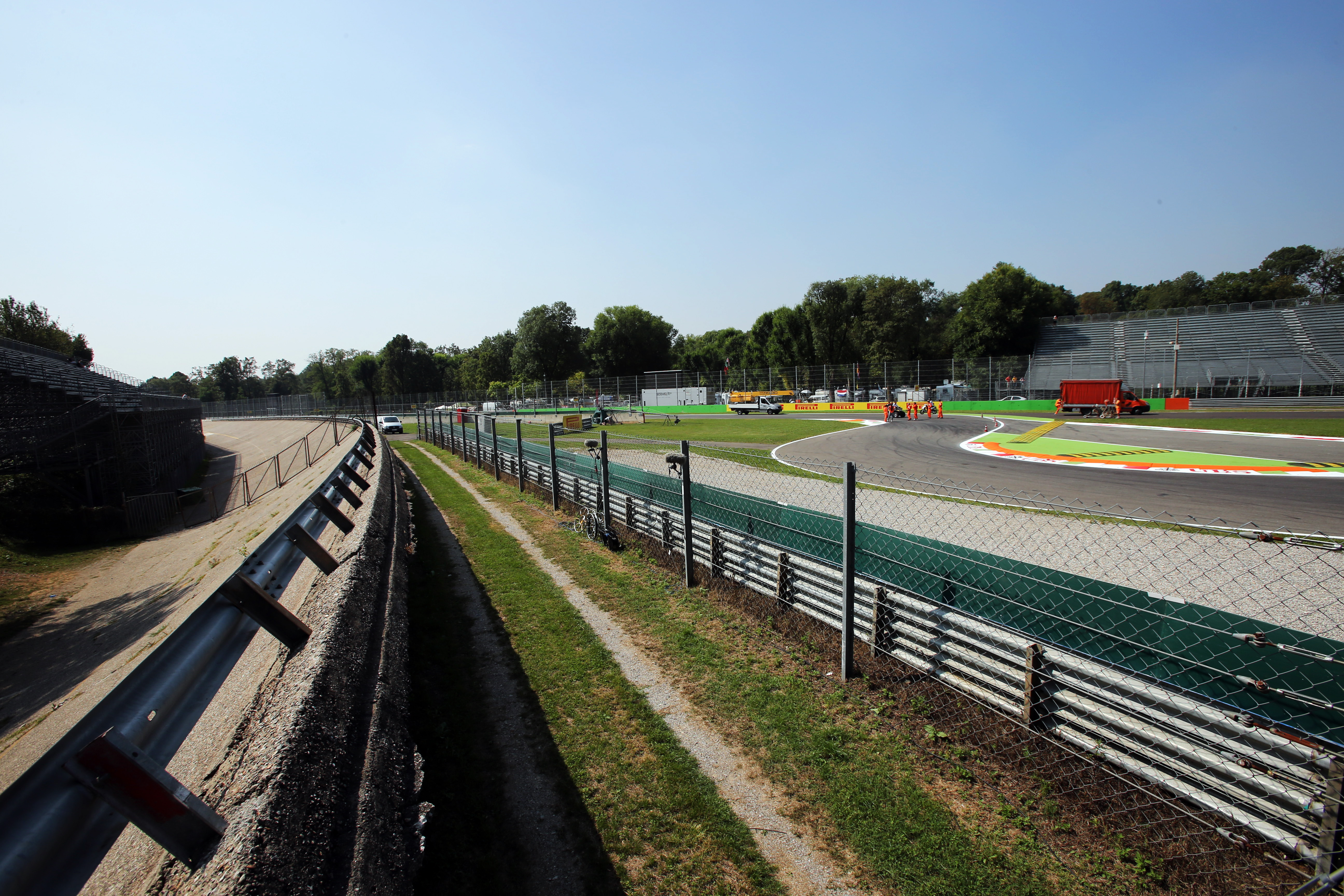 Motor Racing Formula One World Championship Italian Grand Prix Preparation Day Monza, Italy