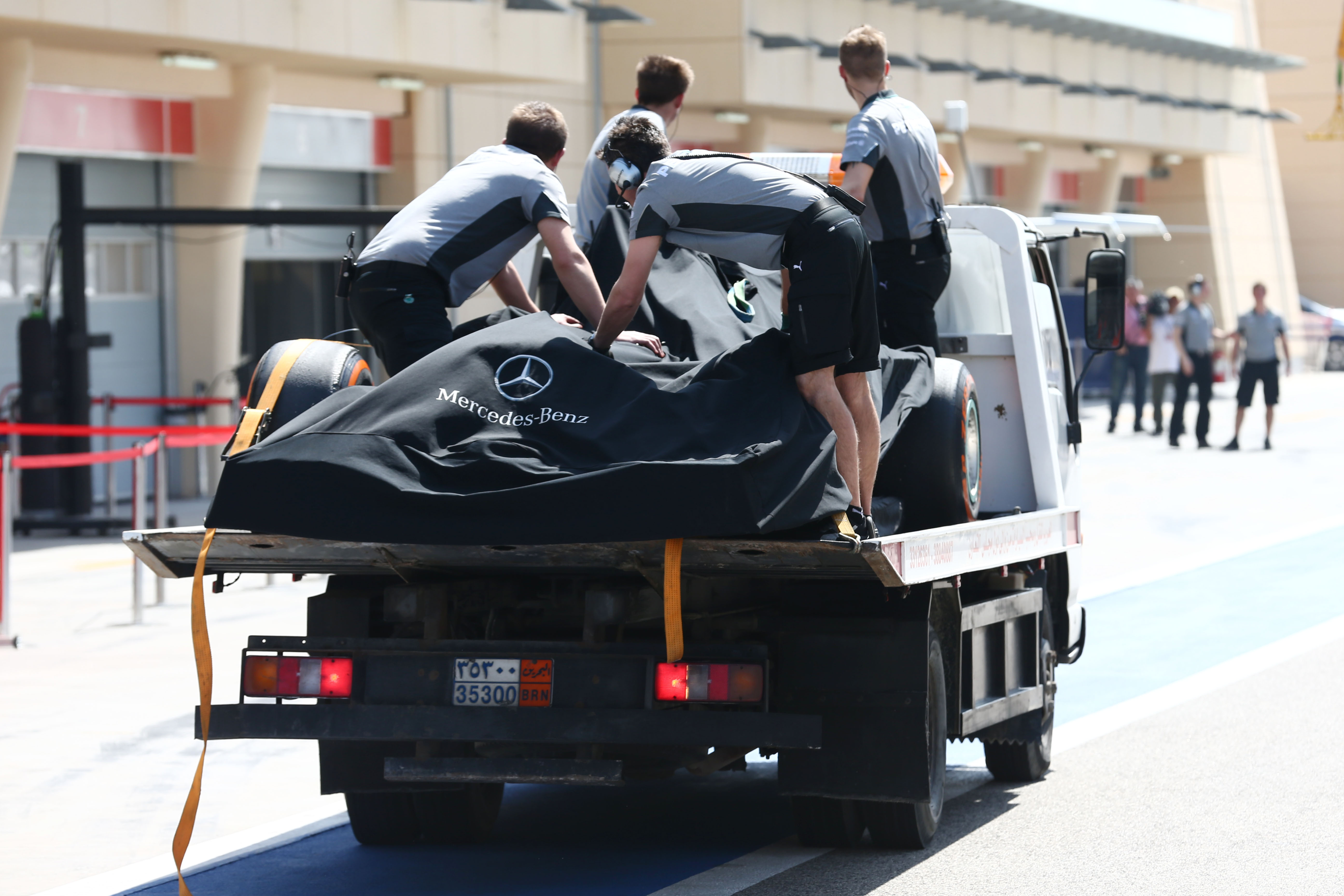 Motor Racing Formula One Testing Bahrain Test One Day 2 Sakhir, Bahrain