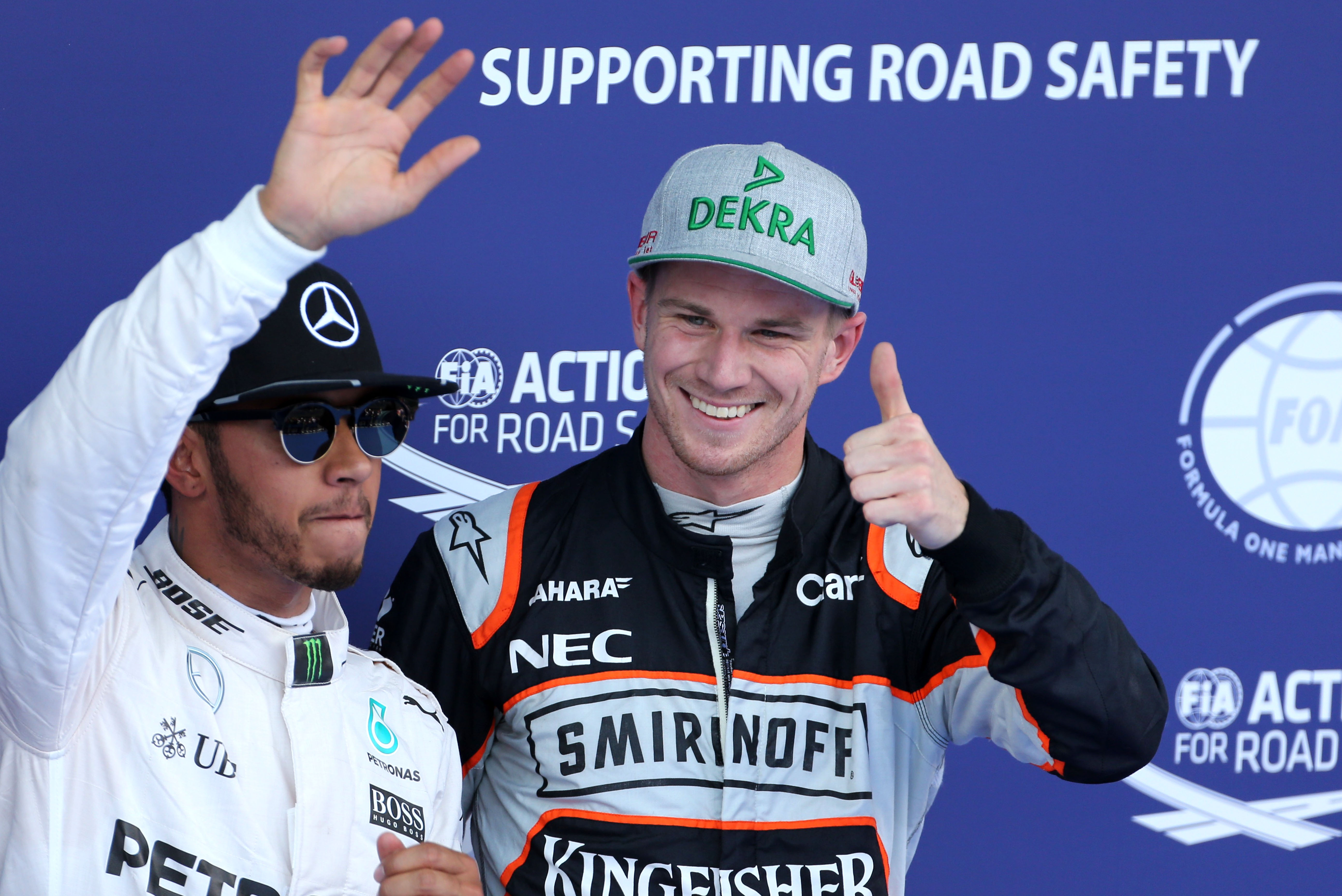 Lewis Hamilton, Nico Hulkenberg, Austrian Grand Prix qualifying, F1 2016