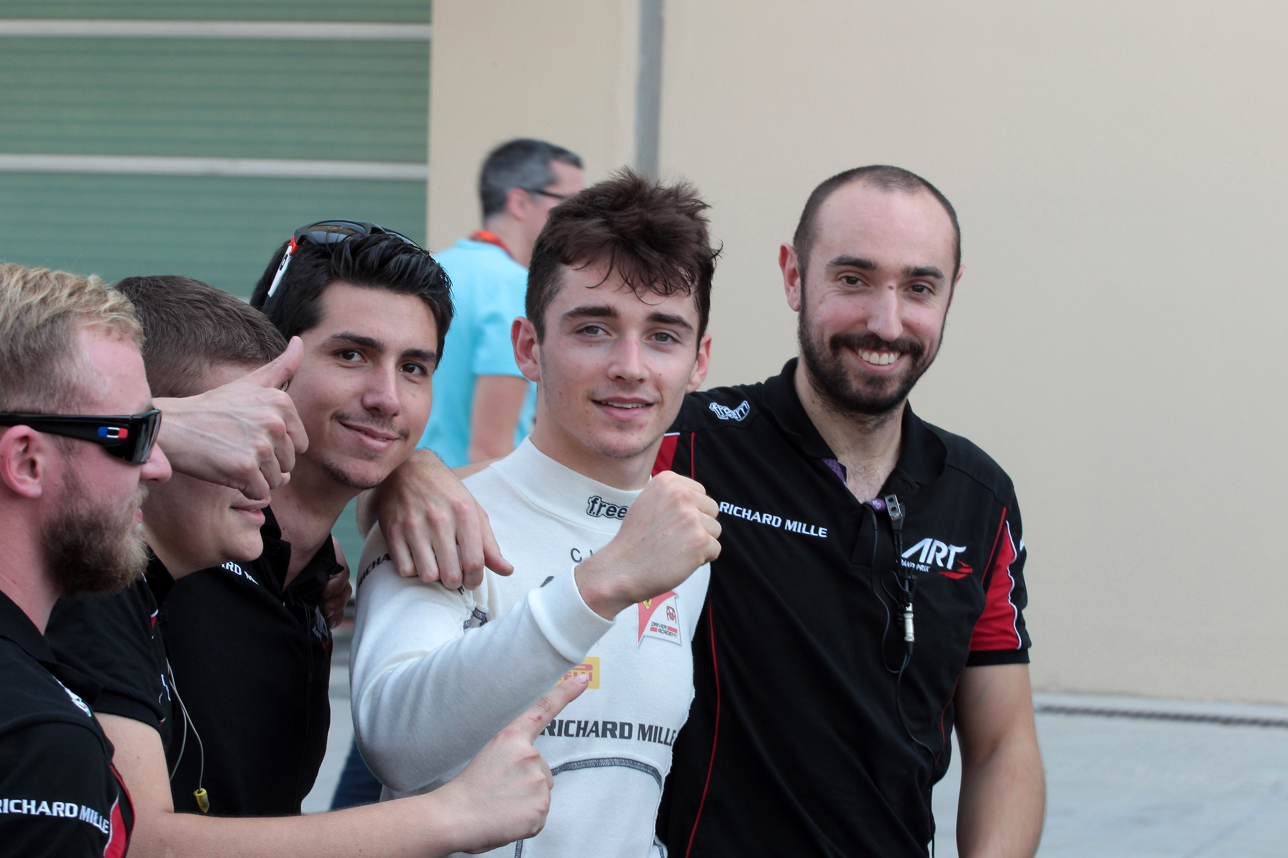 Charles Leclerc GP3 title 2016