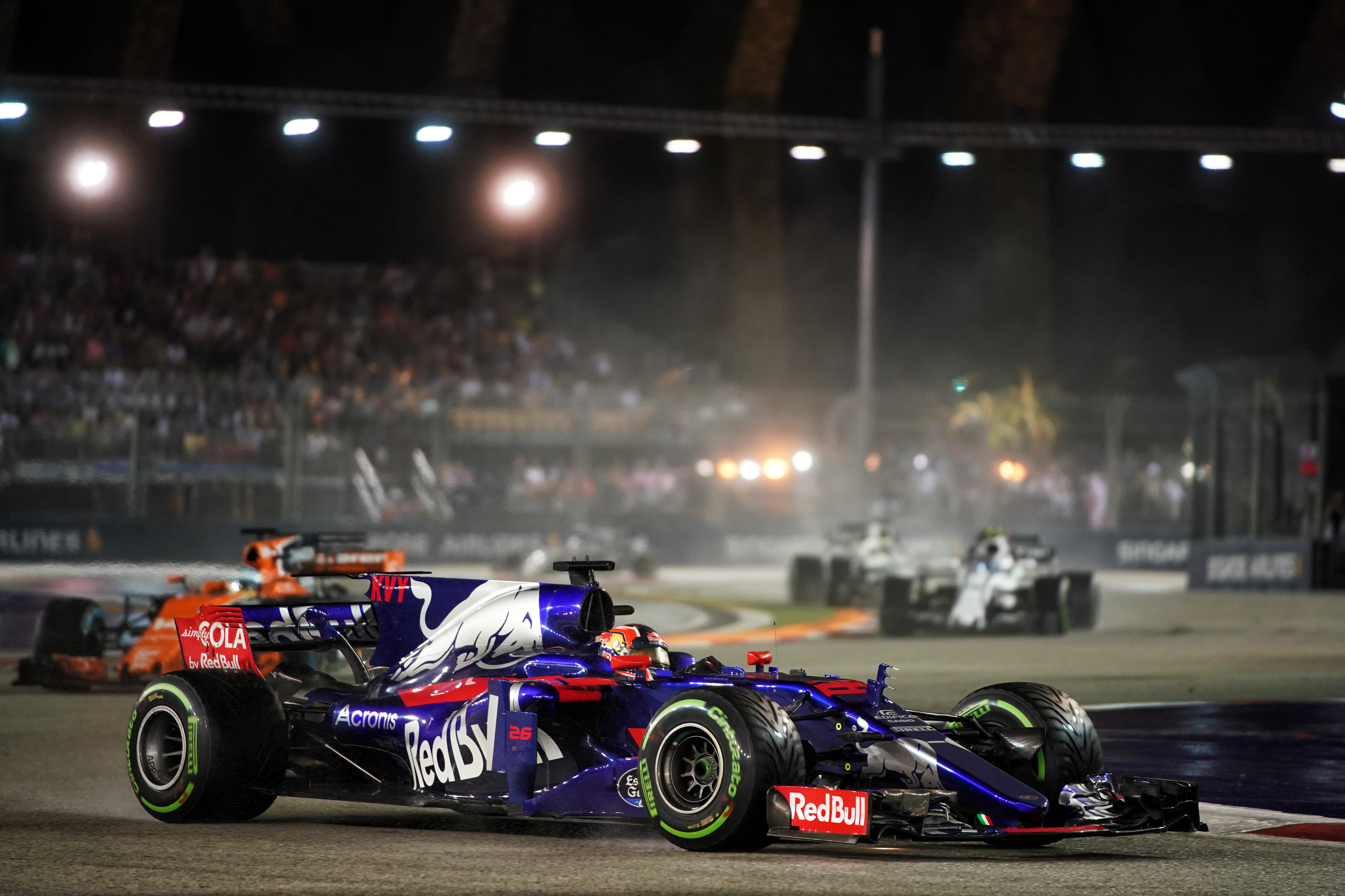 Daniil Kvyat Toro Rosso Singapore 2017