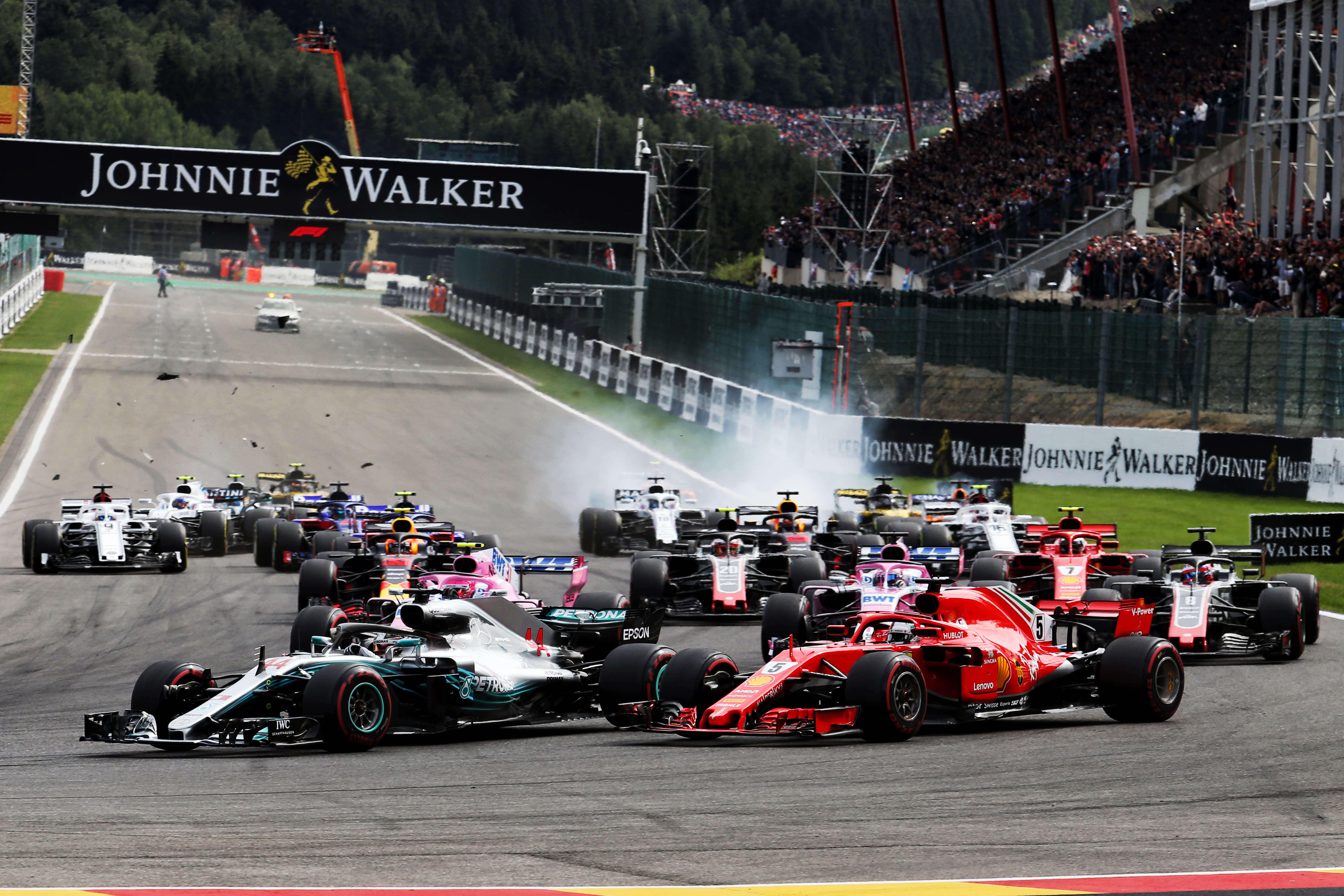 Motor Racing Formula One World Championship Belgian Grand Prix Race Day Spa Francorchamps, Belgium