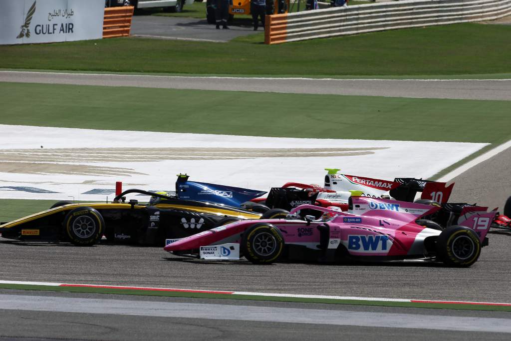 Motor Racing Fia Formula 2 Championship Saturday Sakhir, Bahrain