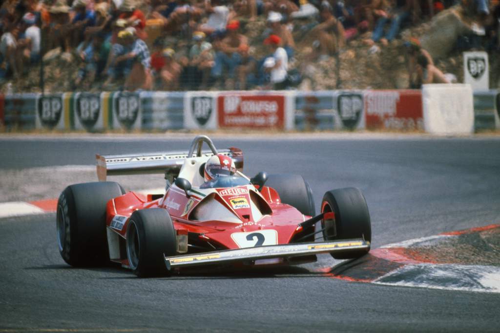 Clay Regazzoni Ferrari French Grand Prix 1976 Paul Ricard