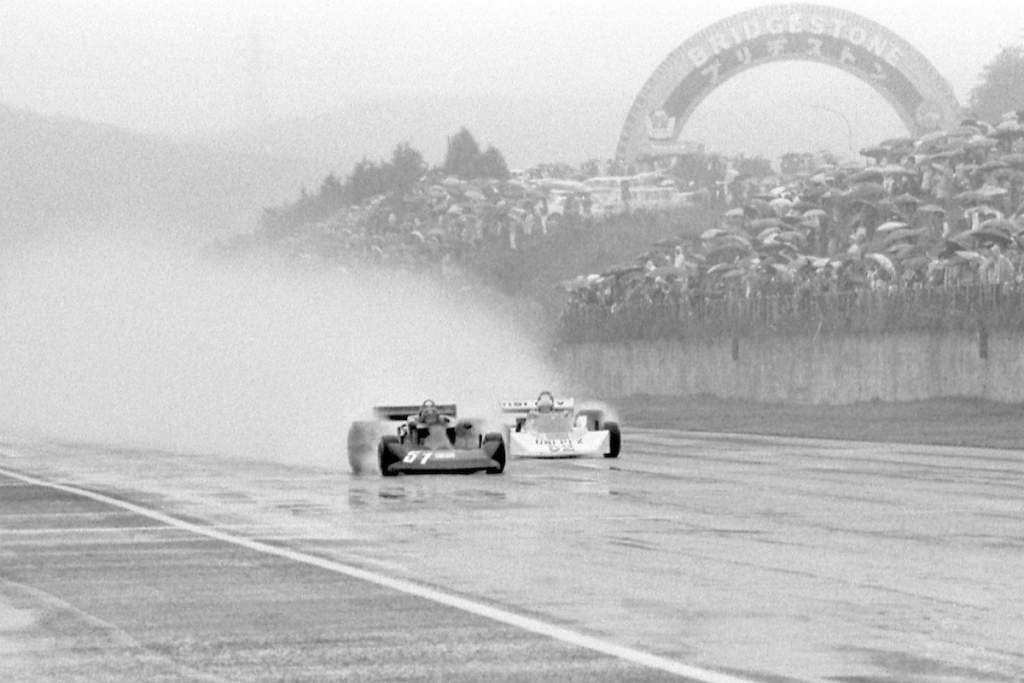 Masahiro Hasemi (Kojima-Ford) and Kazuyoshi Hoshino Fuji 1976