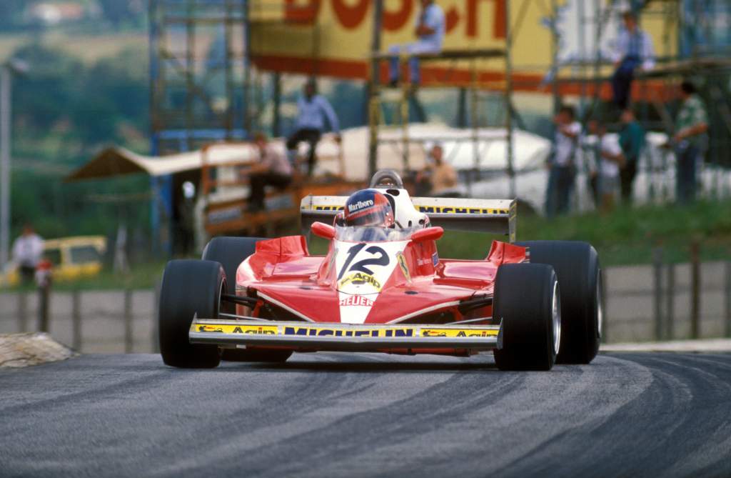 Gilles Villeneuve Ferrari South African Grand Prix 1978 Kyalami