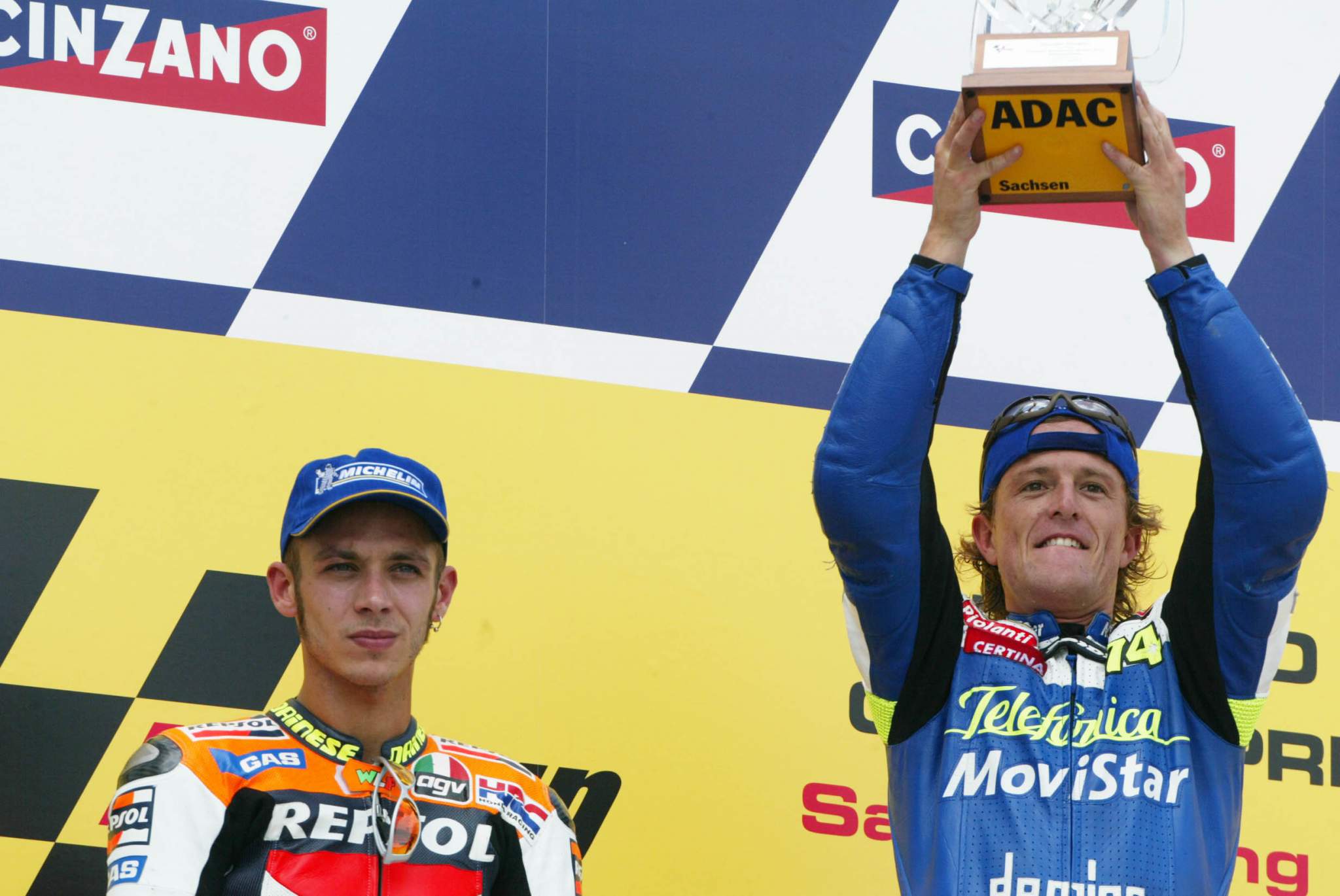 Sete Gibernau Valentino Rossi 2003