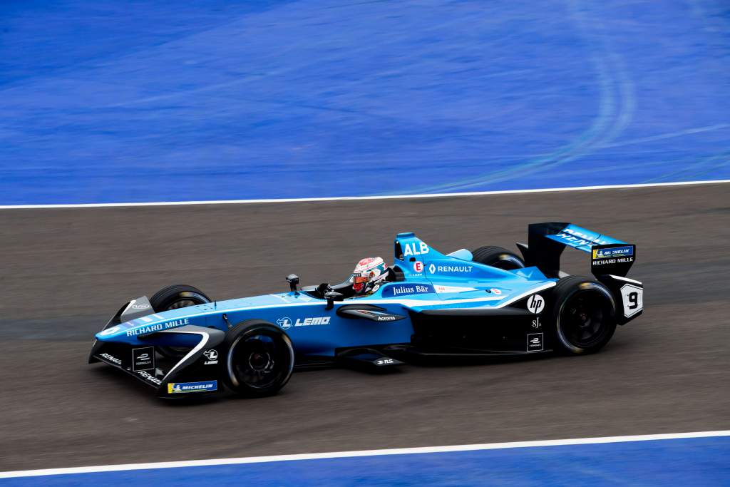 Alexander Albon Nissan Formula E rookie test