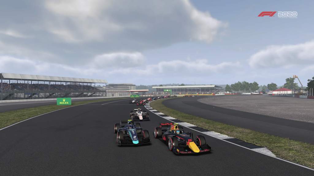 F1 2020 game F2 cars