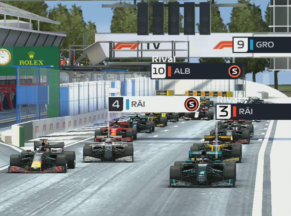 F1 Manager Italy Race Start R