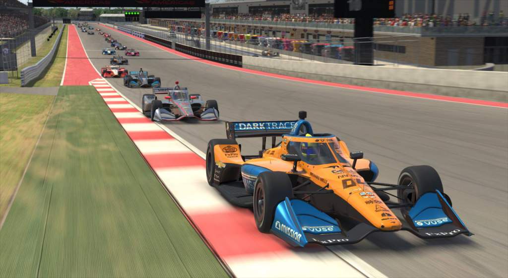 Lando Norris Indycar Iracing