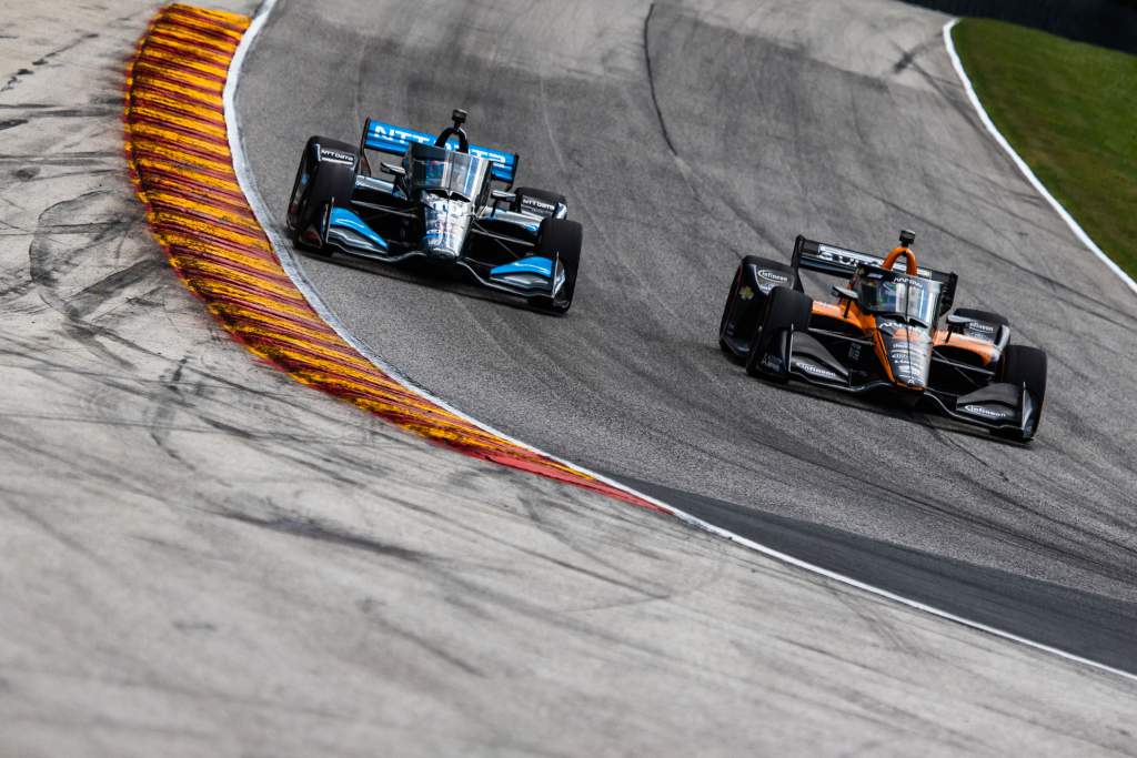 Felix Rosenqvist Patricio O'Ward IndyCar