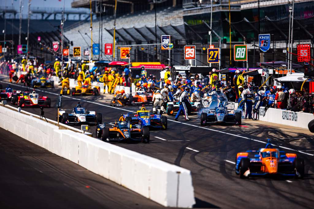 Indy 500 pitstops