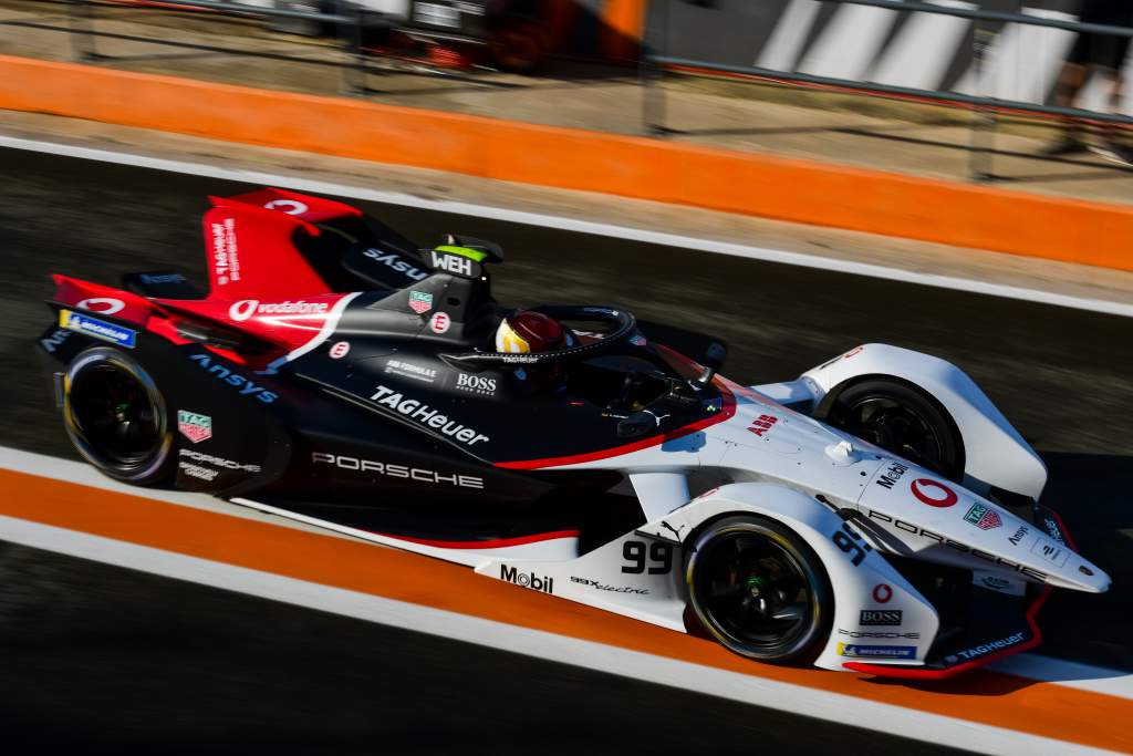 Pascal Wehrlein, Porsche, Formula E testing