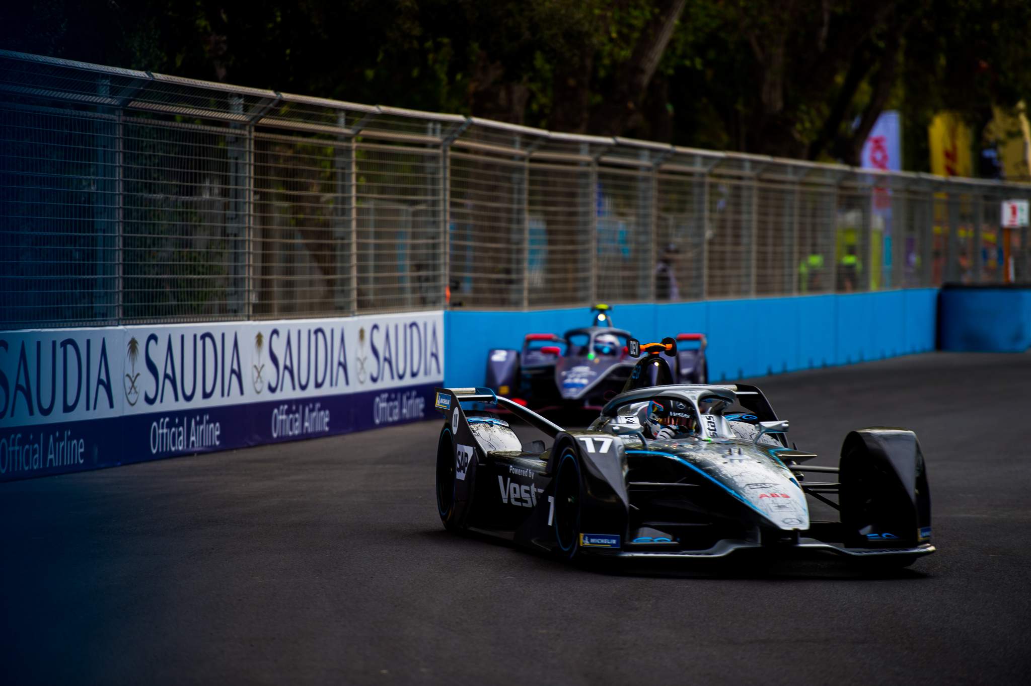 Nyck de Vries Mercedes Santiago Formula E 2020