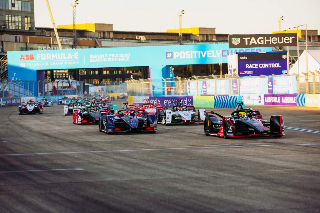 Oliver Rowland, Formula E race start