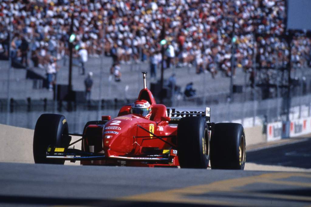 Eddie Irvine Ferrari Brazilian Grand Prix Interlagos (bra) 29 31 03 1996