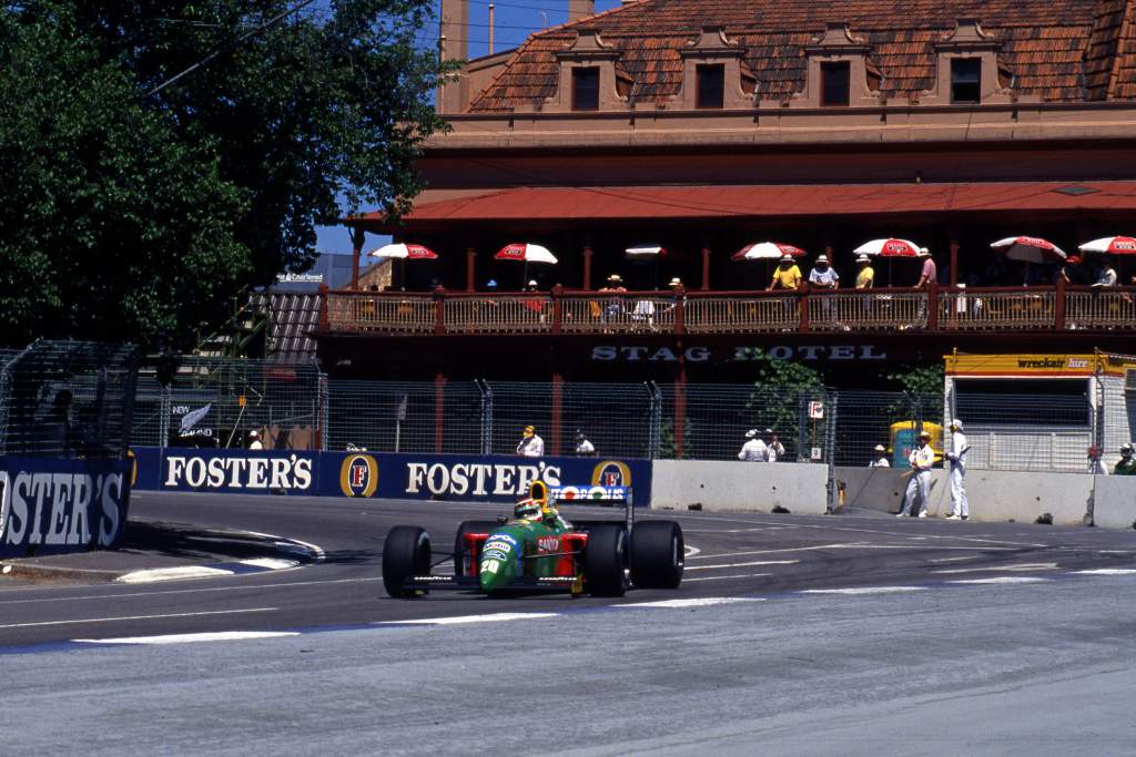 Nelson Piquet Benetton Australian Grand Prix 1990 Adelaide