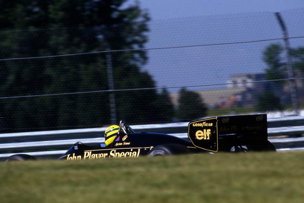 Ayrton Senna Lotus 1986