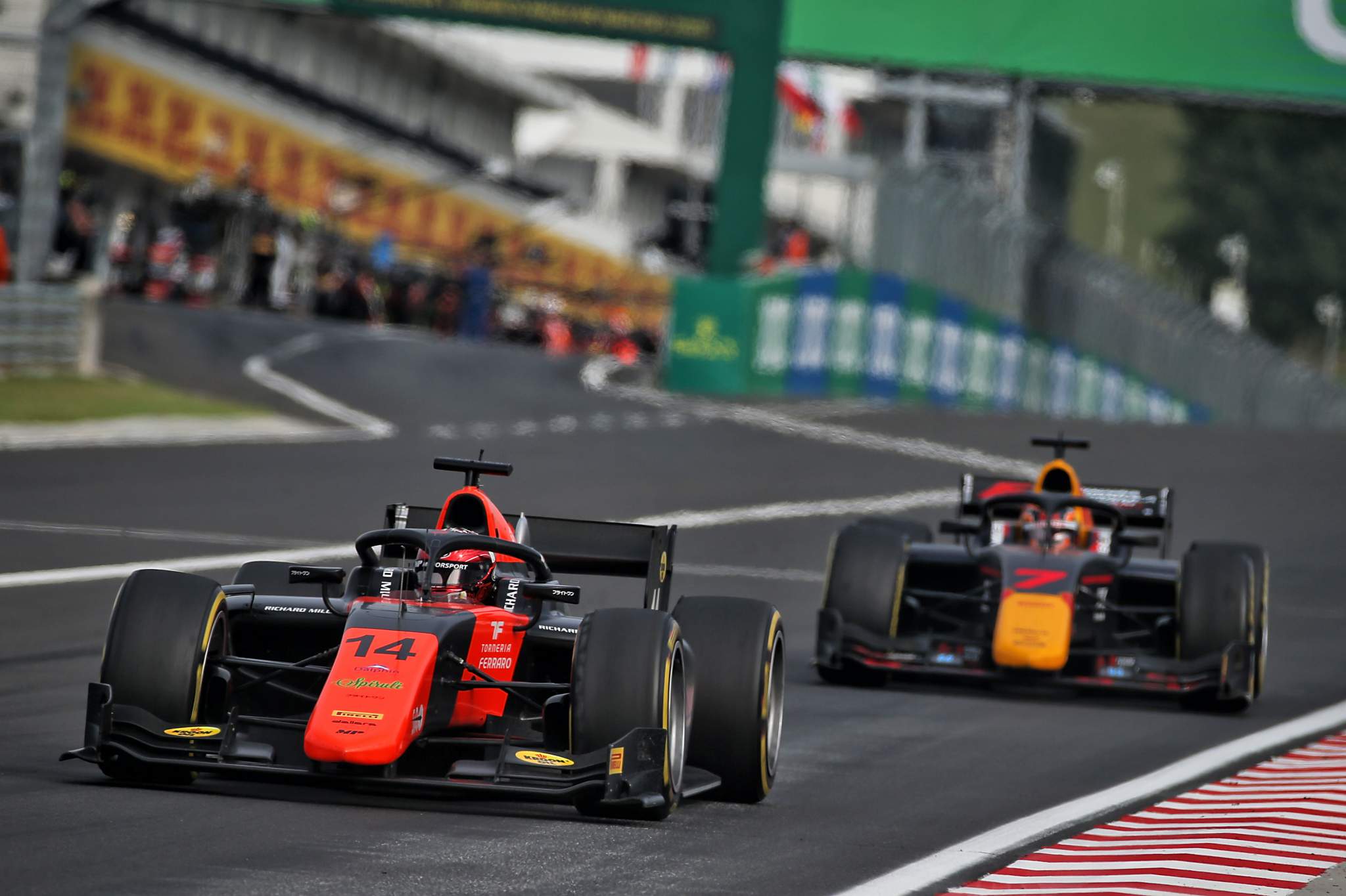 Motor Racing Fia Formula 2 Championship Saturday Budapest, Hungary