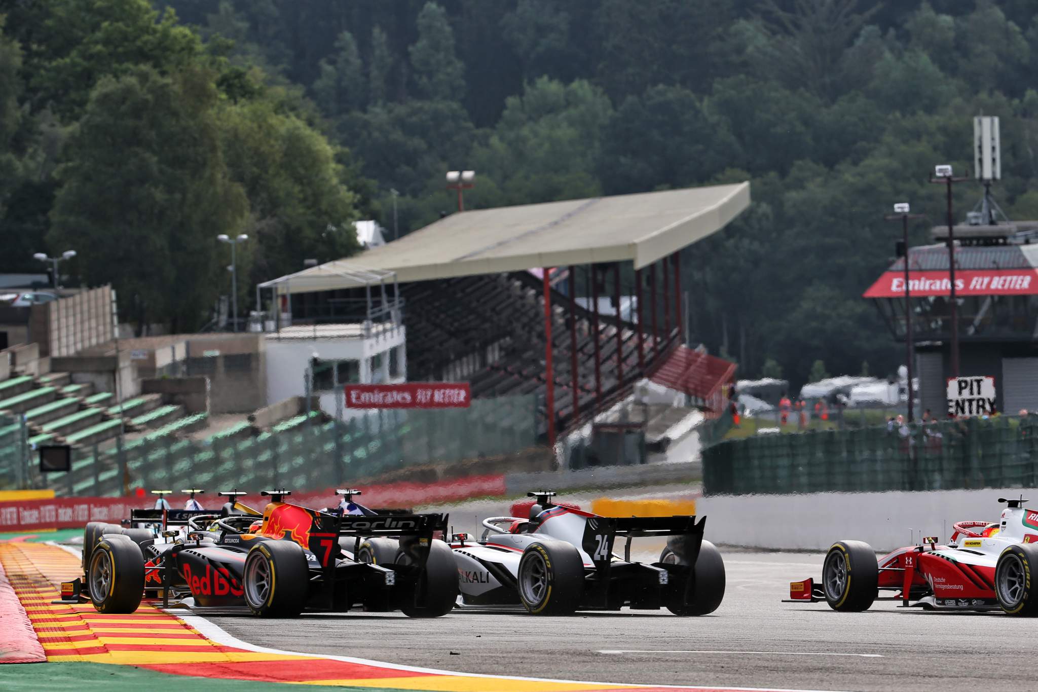 Motor Racing Fia Formula 2 Championship Sunday Spa Francorchamps, Belgium