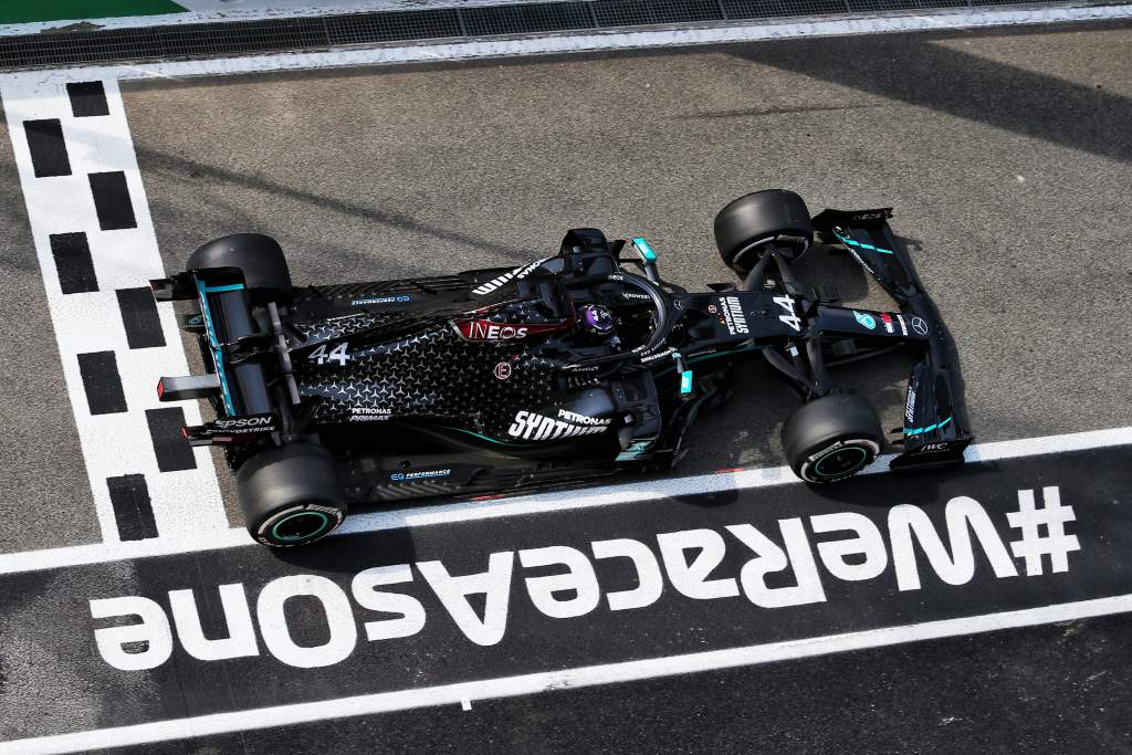 Lewis Hamilton Mercedes F1 2020