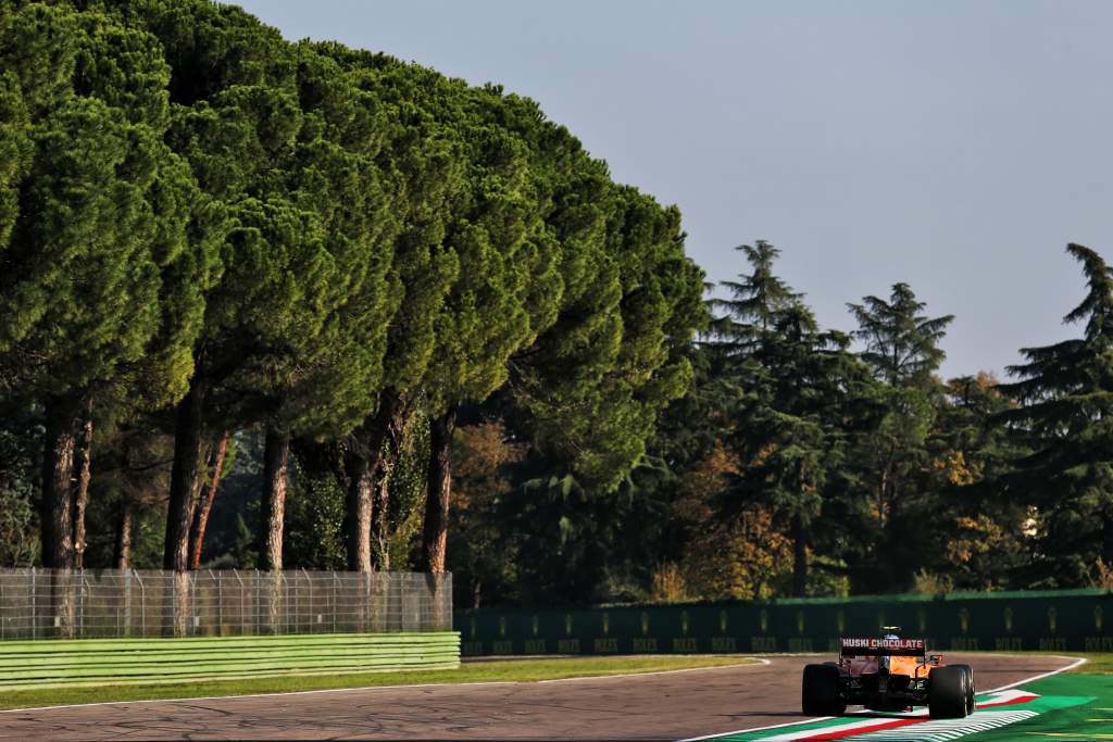 Motor Racing Formula One World Championship Emilia Romagna Grand Prix Qualifying Day Imola, Italy