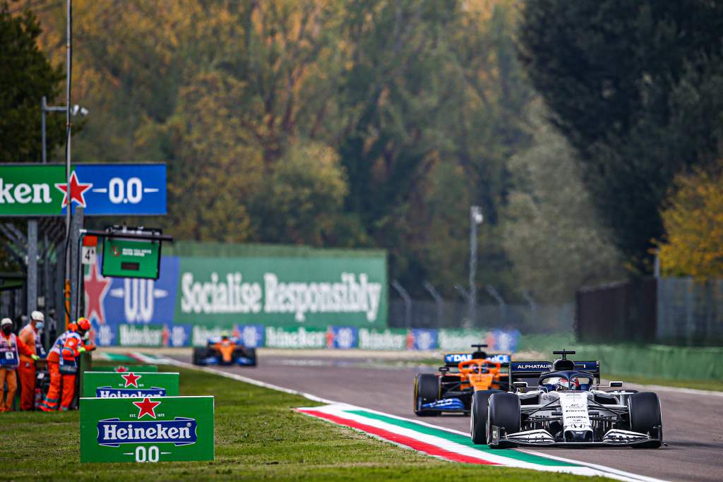 Motor Racing Formula One World Championship Emilia Romagna Grand Prix Race Day Imola, Italy