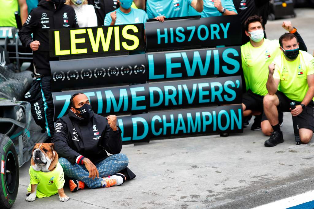 Lewis Hamilton Mercedes F1 2020