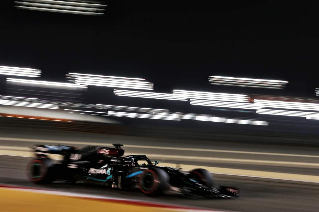 Lewis Hamilton Mercedes Bahrain Grand Prix 2020