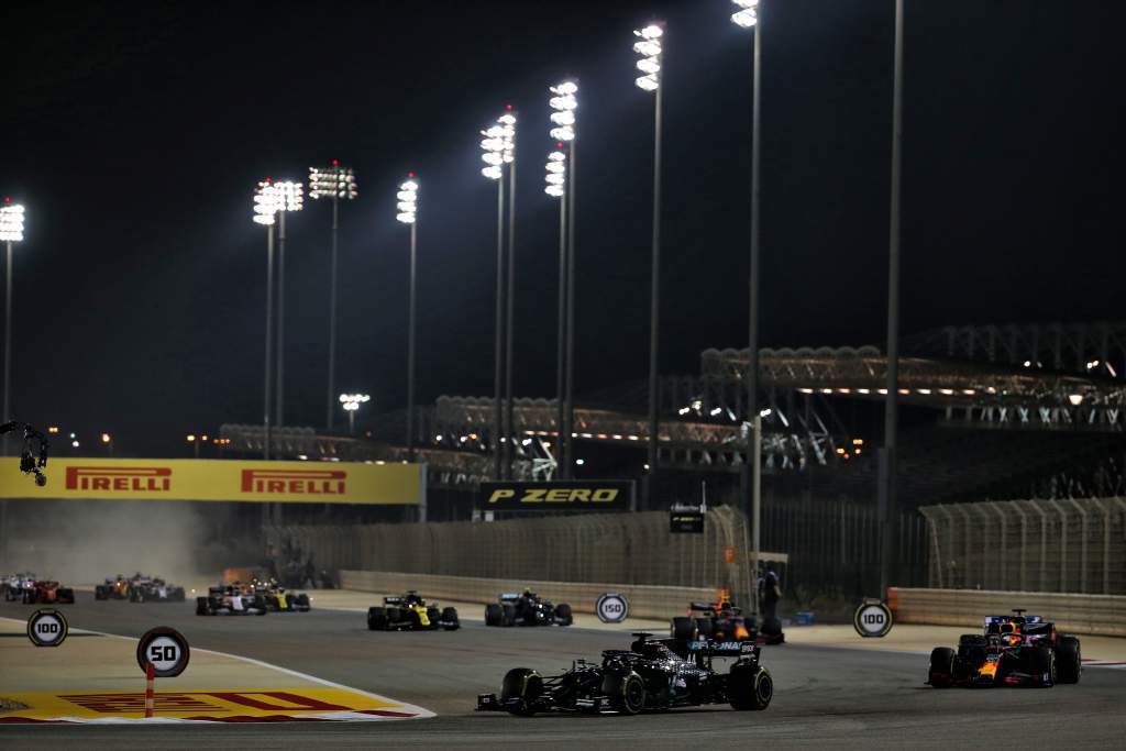 F1 Bahrain GP start