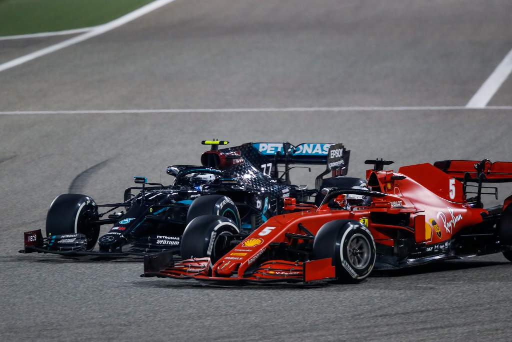 Charles Leclerc, Valtteri Bottas, Ferrari, Mercedes