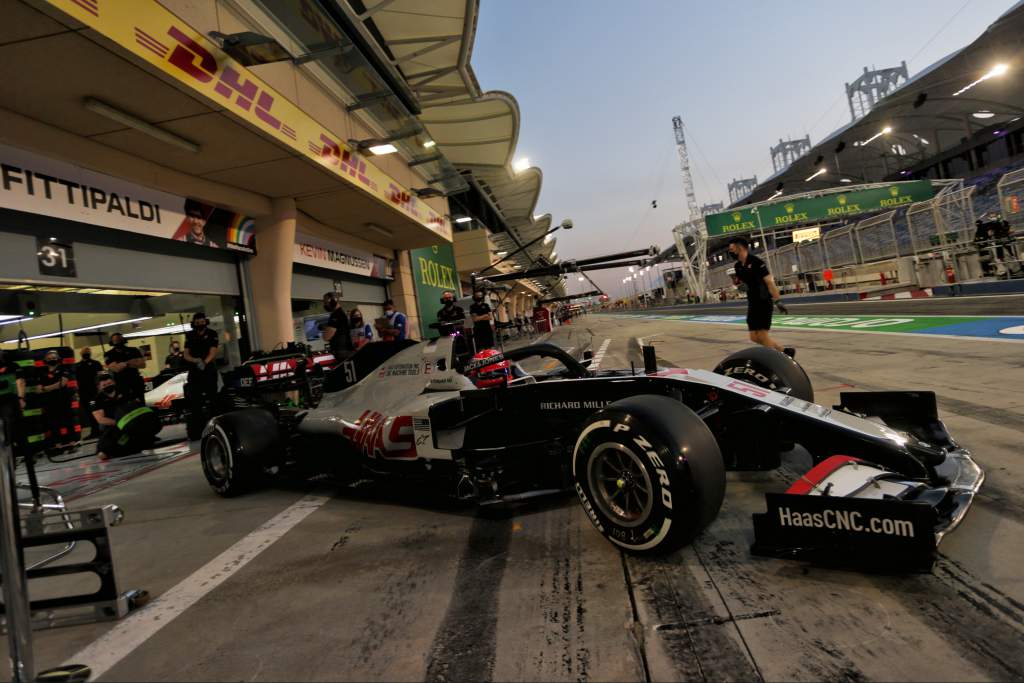 Motor Racing Formula One World Championship Sakhir Grand Prix Practice Day Sakhir, Bahrain