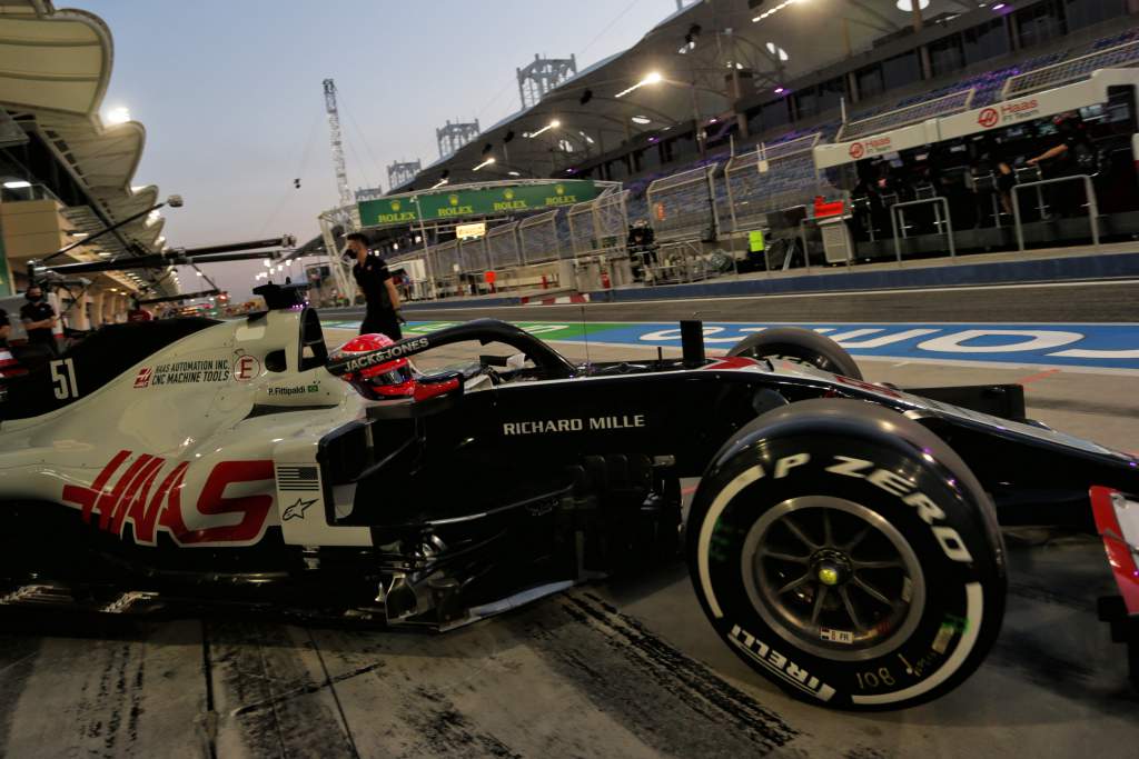 Pietro Fittipaldi Haas Sakhir Grand Prix 2020