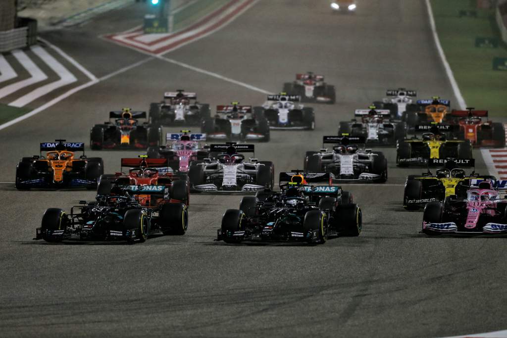 Motor Racing Formula One World Championship Sakhir Grand Prix Race Day Sakhir, Bahrain